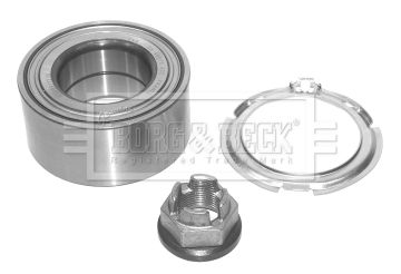 BORG & BECK Комплект подшипника ступицы колеса BWK908